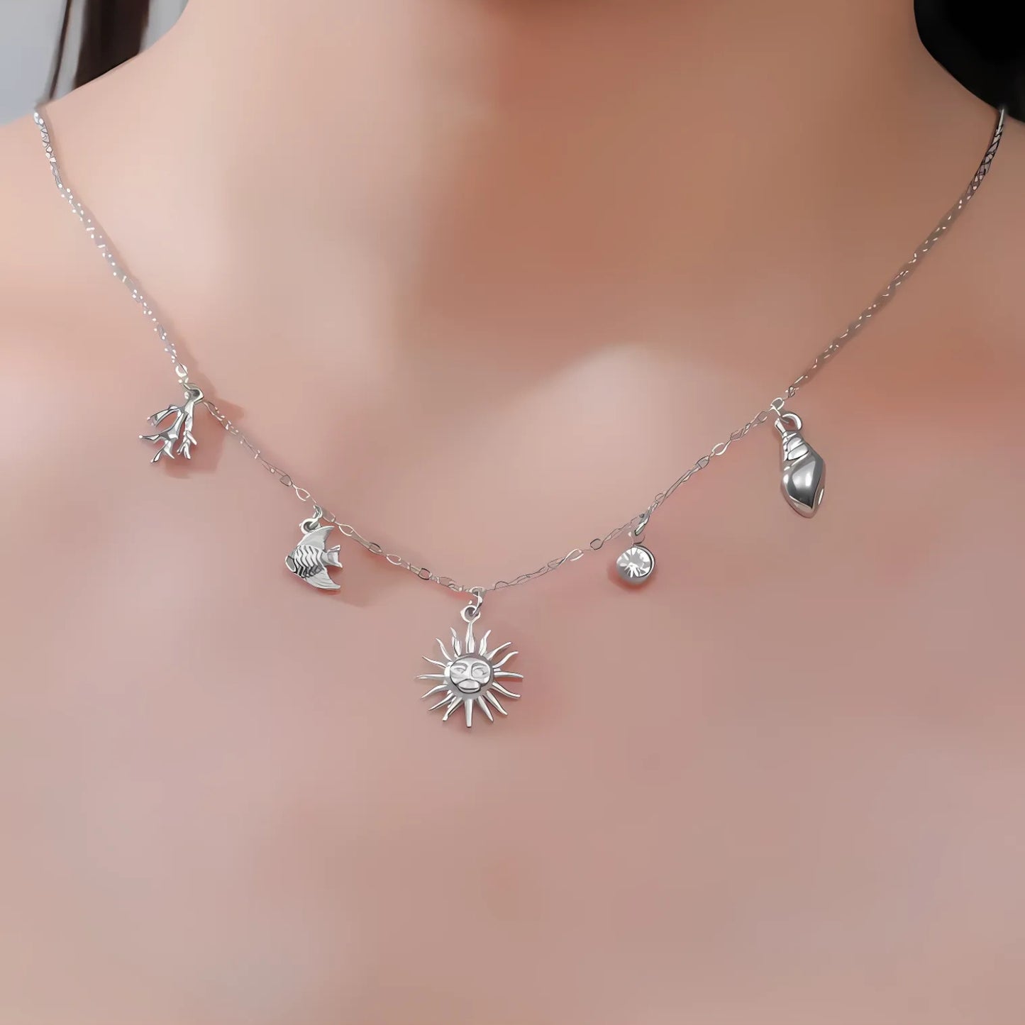Sun Stack Necklace