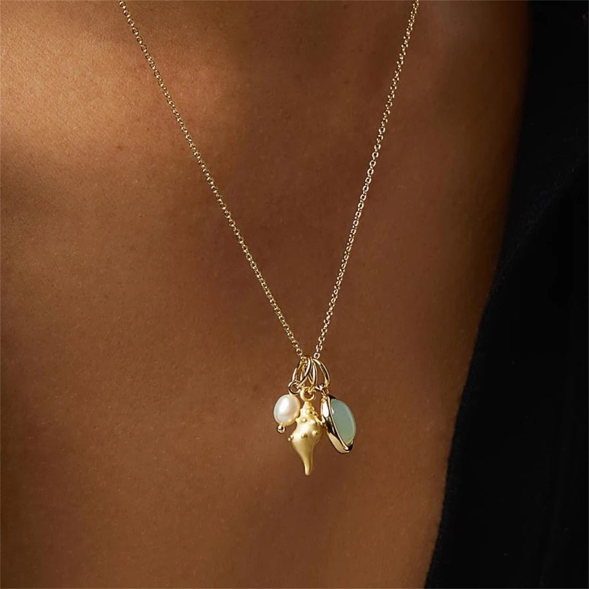Jaded Seaside Necklace