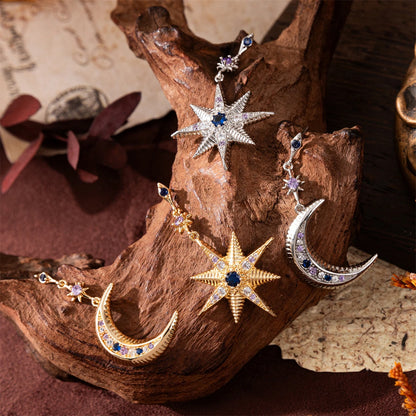 Star & Moon Earrings