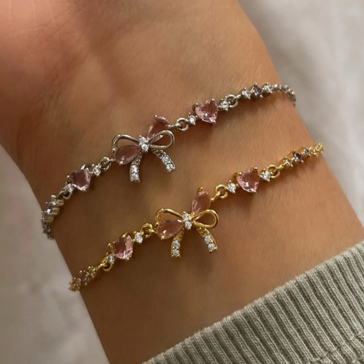 Evorra Friendship Bow Bracelet