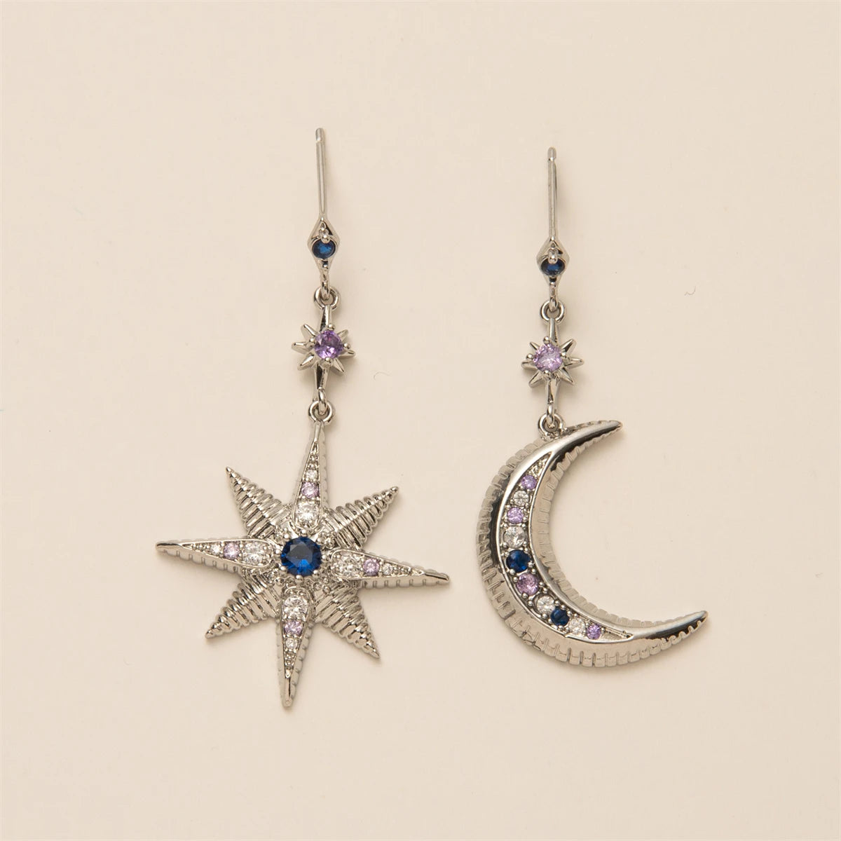 Star & Moon Earrings