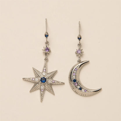 Star & Moon Earrings