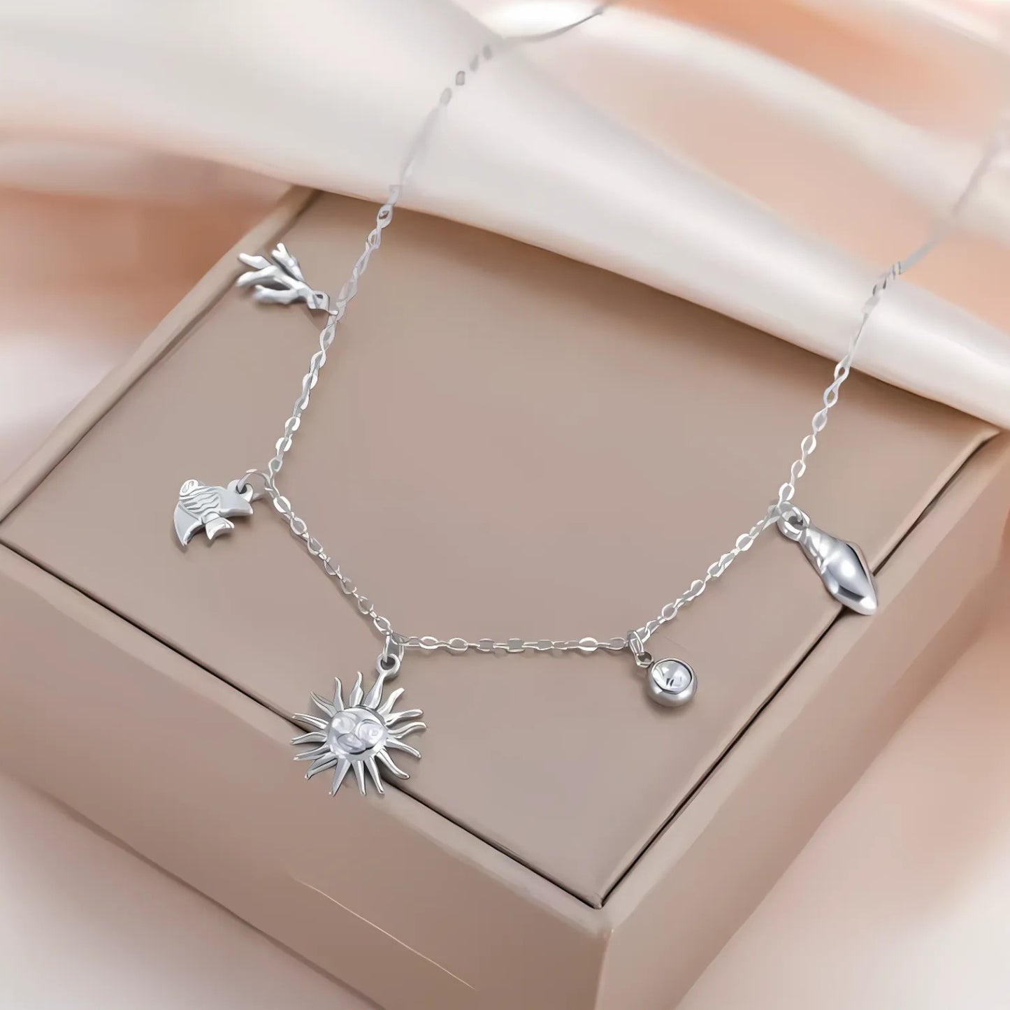 Sun Stack Necklace