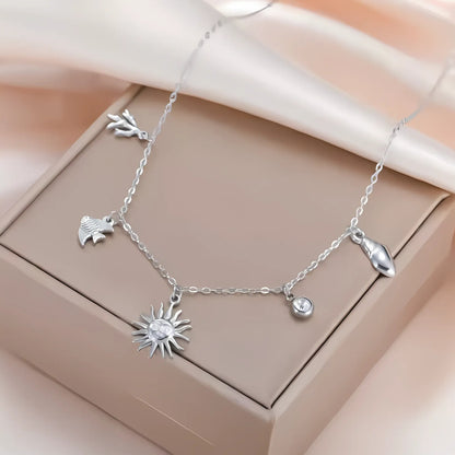 Sun Stack Necklace